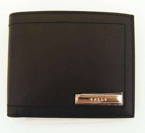 FREE SHIPPING ~ Black Bally Wallet