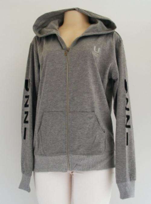 GREY UZZI HOODIE - SIZE: XX-LARGE