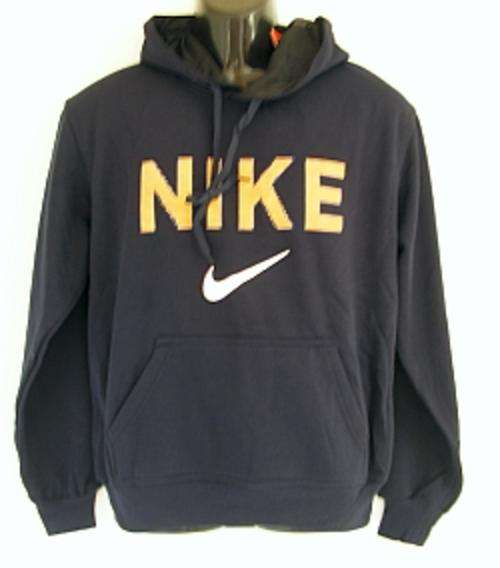 NAVY BLUE NIKE HOODIE - SIZE: LARGE - slim fit