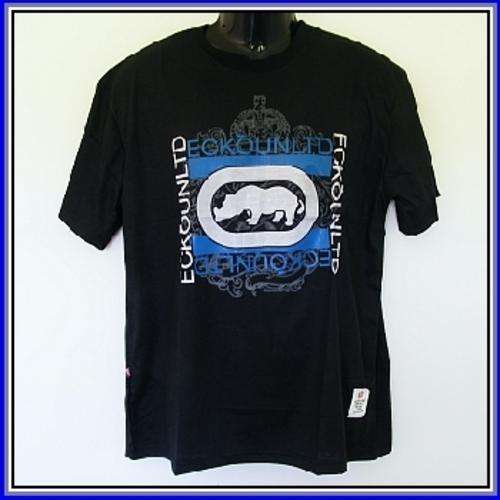 BLACK ECKO T-shirt : size: LARGE - slimfit