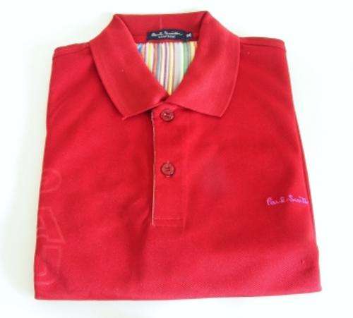 RED PAUL SMITH GOLF SHIRT - Size: XX-LARGE