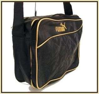 Black Puma Messenger Bag