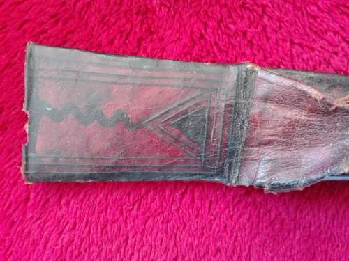 ***EASTERN SWORD IN LEATHER SCABBARD***
