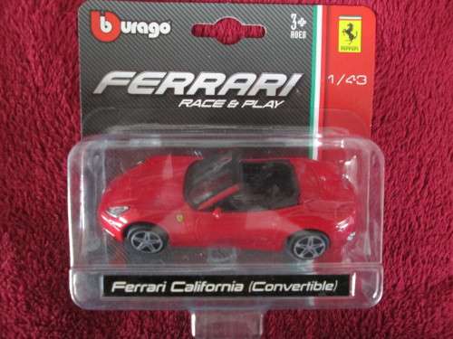 ***FERRARI CALIFORNIA CONVERTIBLE - SCALE 1:43 - OFFICIAL PRODUCT***