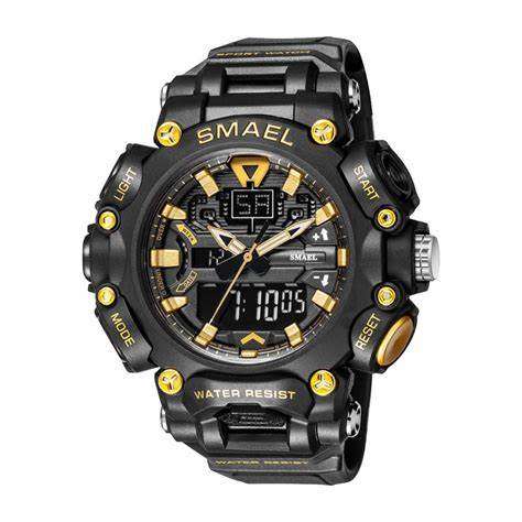 ***BLACK & GOLD MILITARY WATCH***