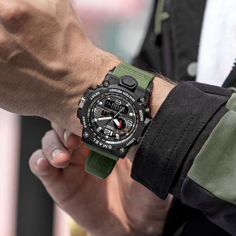 ***GREEN MILITARY WATCH***