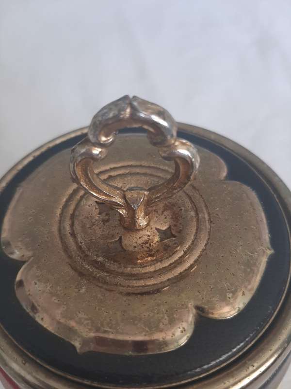 CIRCA 1960 FRENCH MUSICAL CIGARETTE DISPENSER BARREL