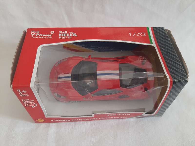 SHELL 2020 FERRARI COLLECTION - 488 PISTA