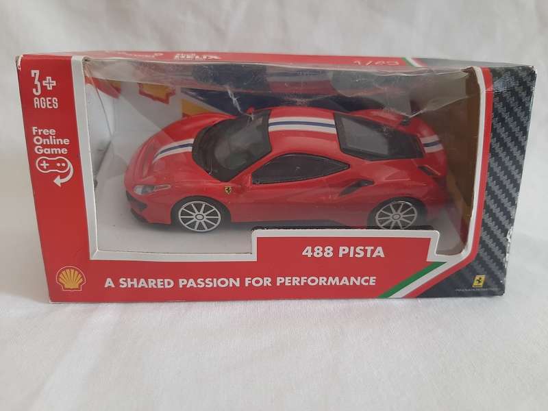 SHELL 2020 FERRARI COLLECTION - 488 PISTA