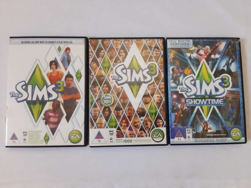 HUGE THE SIMS PC GAME BUNDLE!!!  11 IN TOTAL