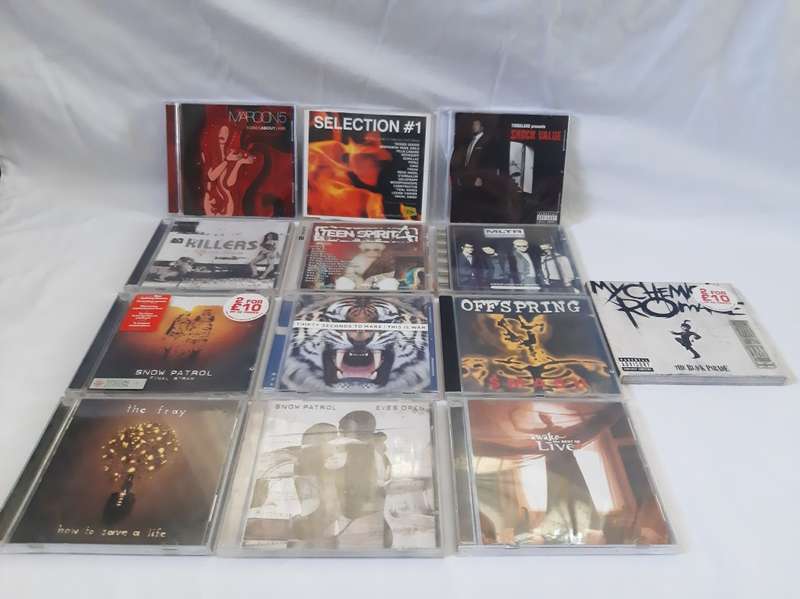 ROCK MUSIC CD BUNDLE