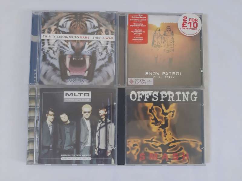 ROCK MUSIC CD BUNDLE