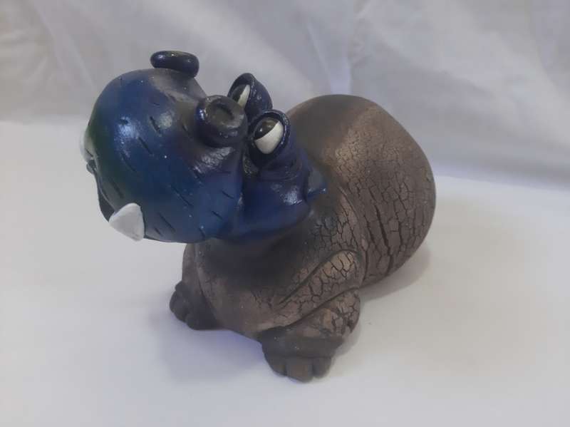 CRAZY CLAY HANDMADE IN SOUTH AFRICA COLLECTIBLE!!!  LOT 1 OF 5