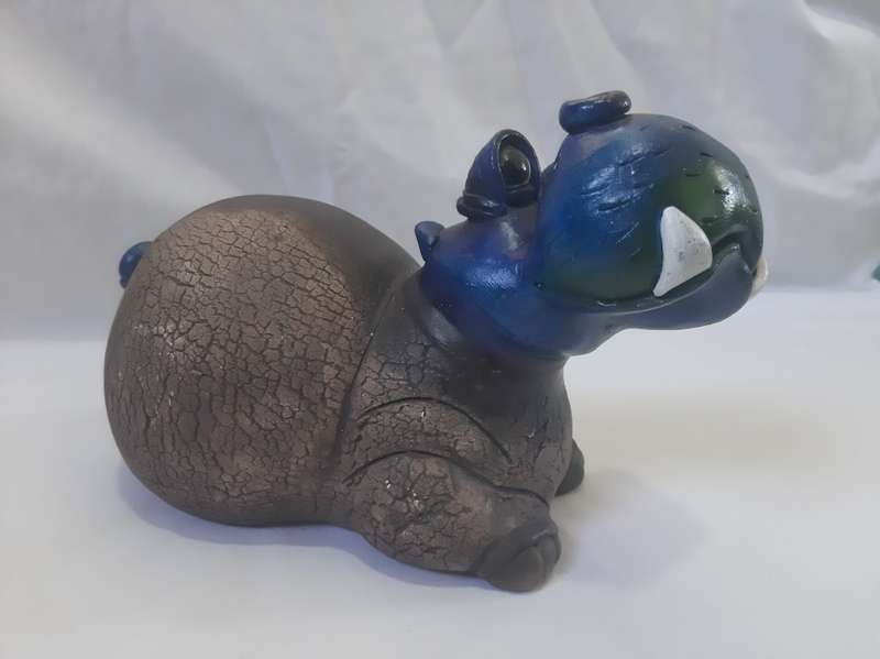 CRAZY CLAY HANDMADE IN SOUTH AFRICA COLLECTIBLE!!!  LOT 1 OF 5