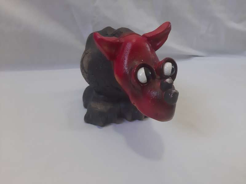 CRAZY CLAY HANDMADE IN SOUTH AFRICA COLLECTIBLE!!!  LOT 3 OF 5