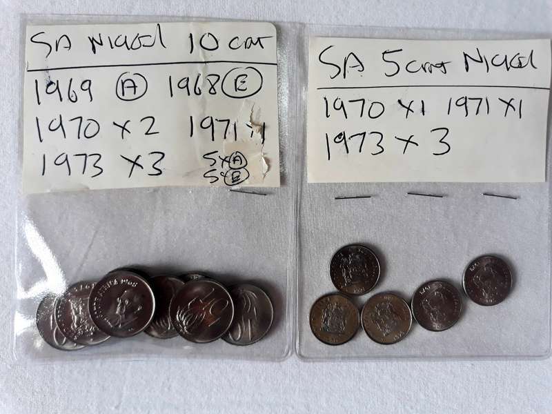 VINTAGE SOUTH AFRICAN COINS GREAT CONDITION