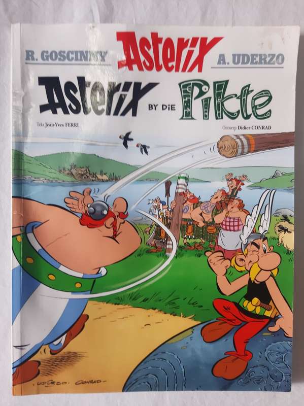 ASTERIX BY GOSCINNY & UNDERZO IN AFRIKAANS!!!