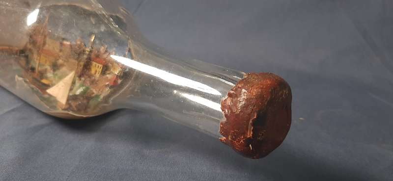ORIGINAL GENIUNE POW-MADE SHIP IN A BOTTLE