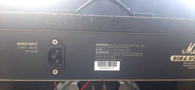 VINTAGE 30W MARSHALL VALVESTAT AMPLIFIER - PERFECT WORKING ORDER