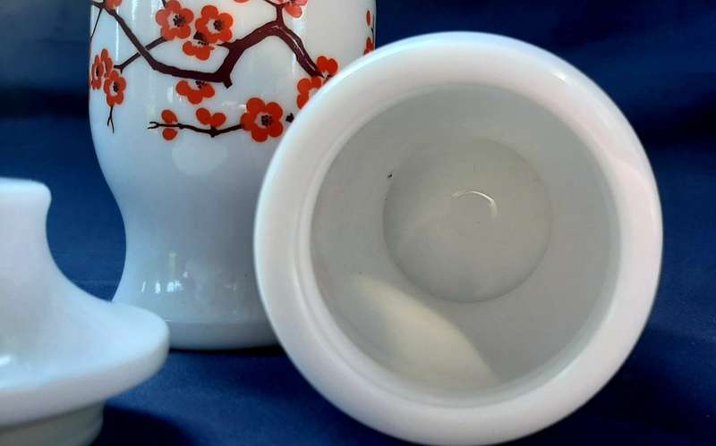 VINTAGE BELGIUM ALABASTER URNS WITH LIDS
