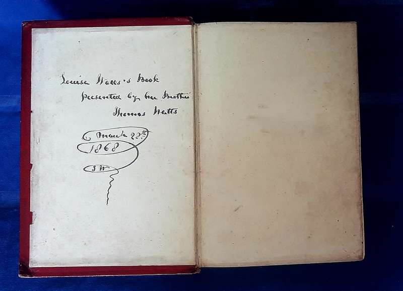 157-YEAR-OLD ANTIQUE BOOK OF COMPLETE WORKS ROBERT BURNS WITH STEEL ENGRAVED PORTRAITS
