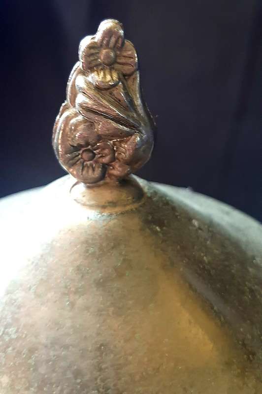 ORNATE SILVER-PLATED TEA SET