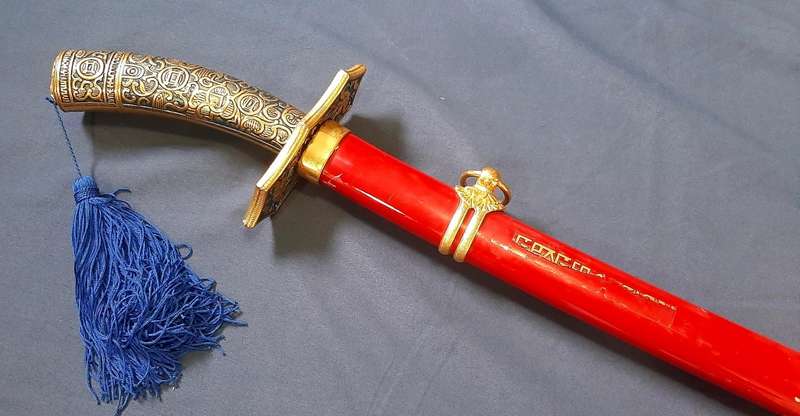 BEAUTIFUL SPANISH TOLEDO OFFICER SWORD