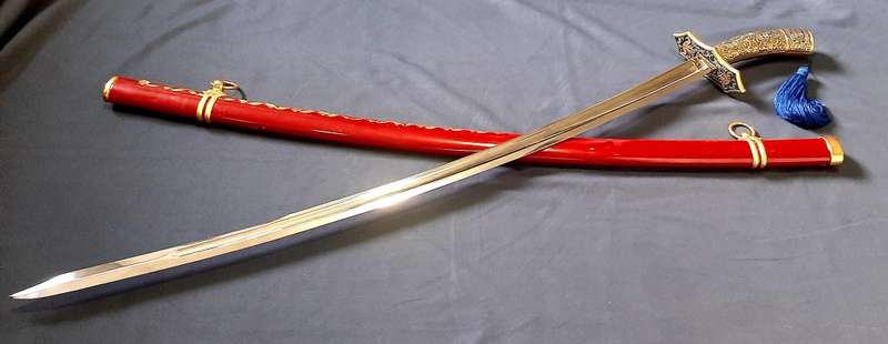 BEAUTIFUL SPANISH TOLEDO OFFICER SWORD