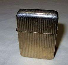 Vintage wind proof lighter