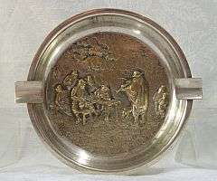 Old ashtray from Denmark