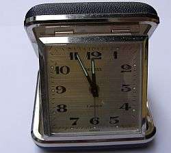 A German travelling alarm clock - Mercedes