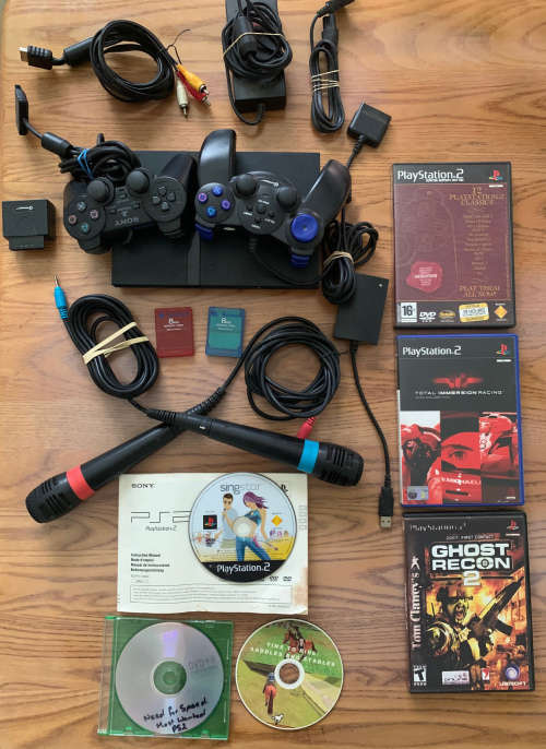 PlayStation2 Bundle *Includes SingStar