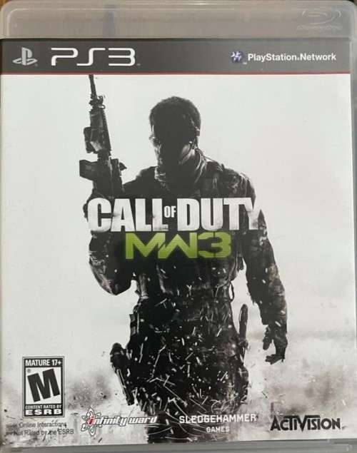 *** Free Delivery Door to Door PS3 Call of Duty Blacl ops II PLUS MW3