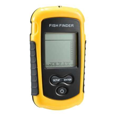 Portable fish finder for kayak or boats