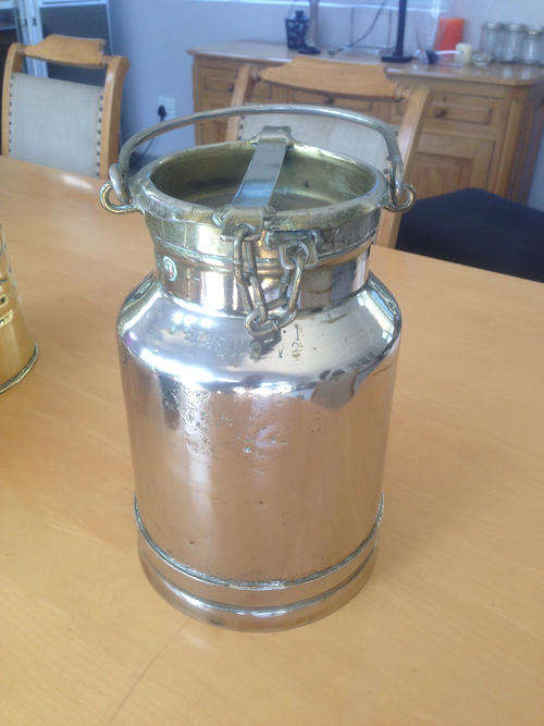 Brass Milk Can