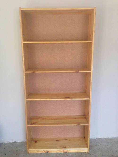 Large Wood Bookcase for sale