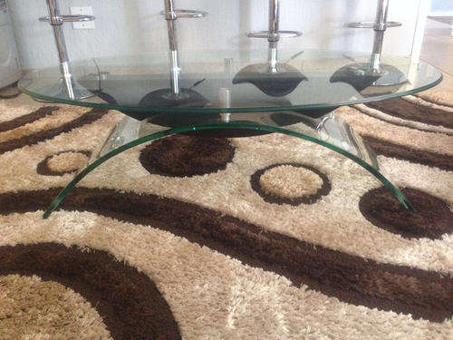 Solid Thick Glass Coffee Table
