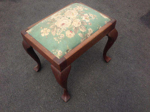 Vintage Wood Stool for sale