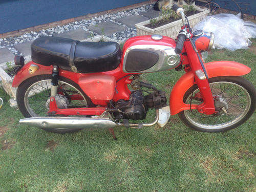 1960's Honda C110 50cc motorbikes