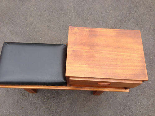 Vintage Telephone Stool