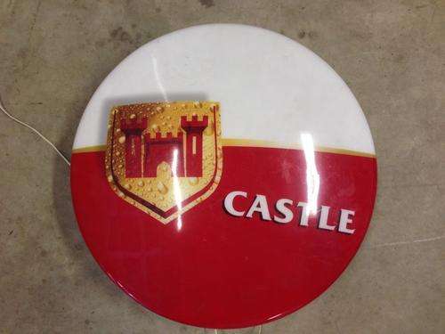 Castle Larger Advertising Sign / Wall Light