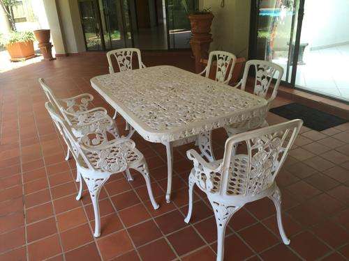 Vintage Cast Iron Patio Set