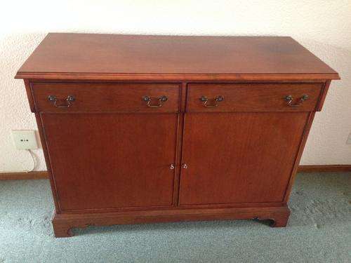 Solid Wood Side Server Cabinet