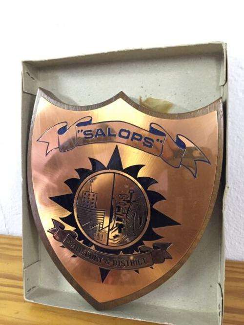Old Vintage Rhodesian Military War Shield