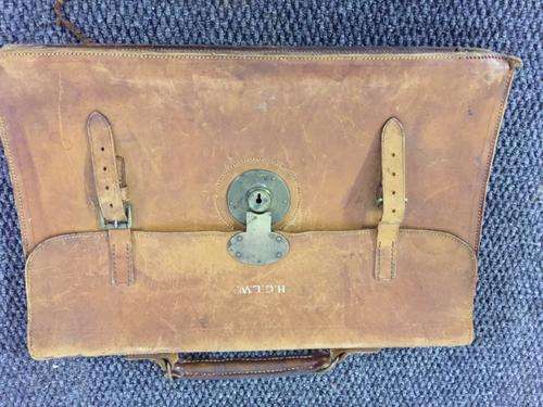 Vintage Leather Briefcase