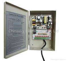 12VDC 4Amp 8 Channel Power Supply Box for CCTV Surveillance Cameras