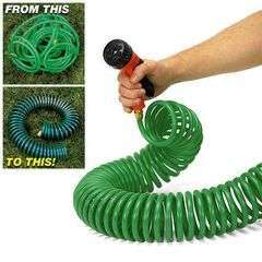 50FT COILED HOSE *****A MUST FOR EVERY HOUSEHOLD*****