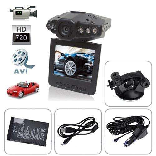 2.5" Display Screen 6 IR LED Portable HD 720P Car DVR Video Recorder Camcorder