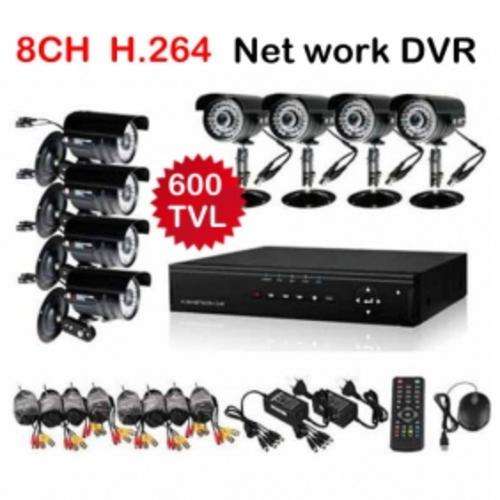 8CH CCTV SYSTEM :  3G & WIFI VIEWING:EXTENDED WARRANTY + 600TVL CAMERA's  CREDIT CARD PAYMENT NOW AV