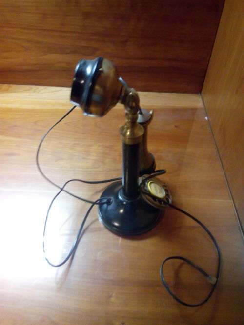 VERY RARE ANTIQUE PHONE UP FOR AUCTION!!  MADE IN ENGLAND!!!  YOU WON'T FIND MANY!!
